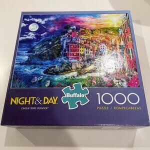 Night & Day - Cinque Terre Splendor 1000 Piece Puzzle